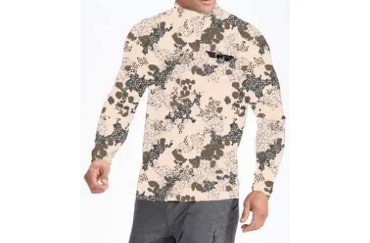 Christensen Arms Ram Logo Camo Performance LS Shirt - Men's
